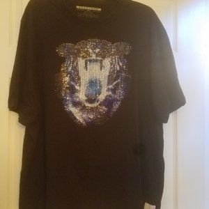 Sean John Sequin Tiger Tee Shirt